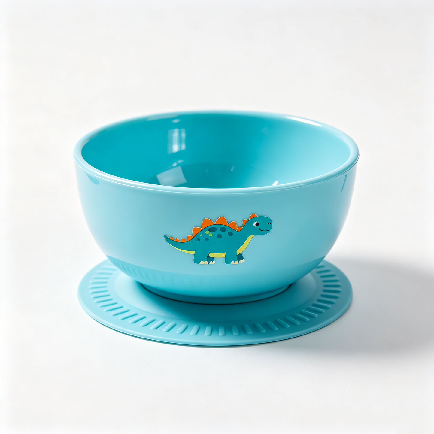 Dino Cartoon Suction Feeding Bowl