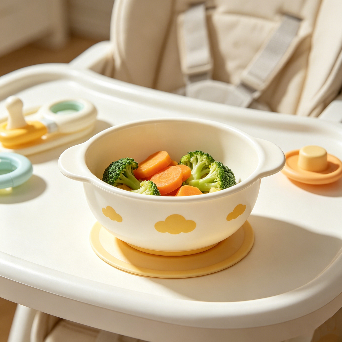 Cloud Suction Baby Bowl