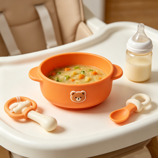 Bear Patch Suction Bowl