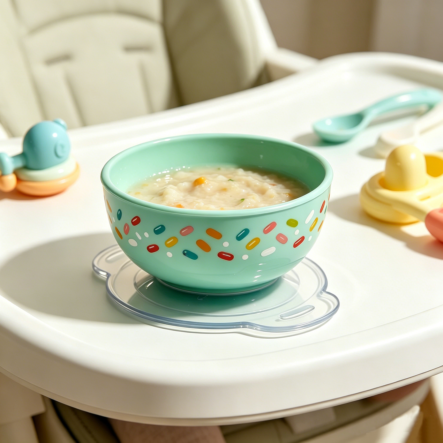 Candy Sprinkle Suction Bowl
