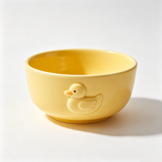 Duck Emboss Ceramic Bowl